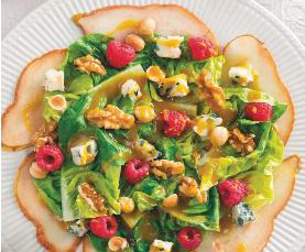 Insalata di pere e roquefort