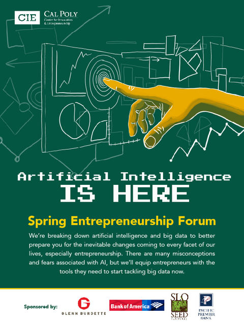Spring Entrepreneurship Forum Promotional Poster