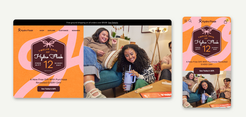 12 Days of Hydro Promo Block