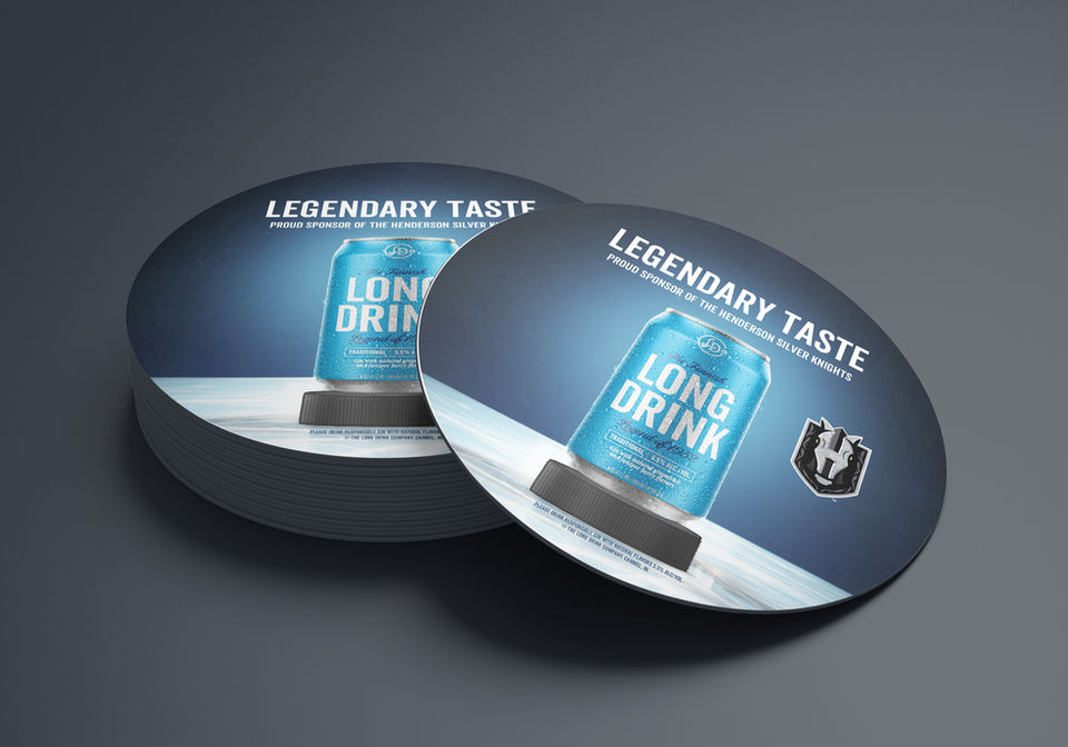 Long Drink Coaster Design for Retailers
