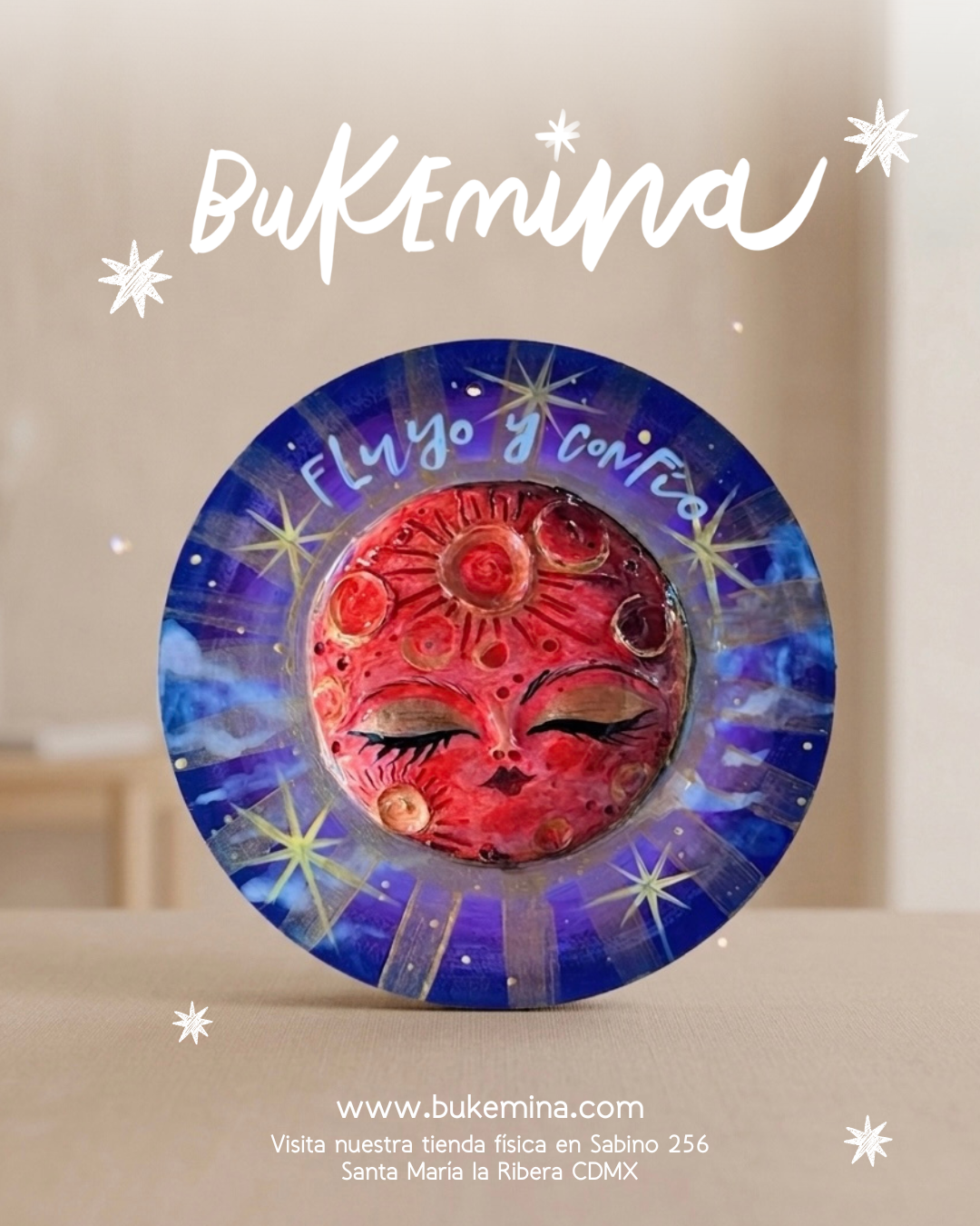 Luna roja fluyo y confío