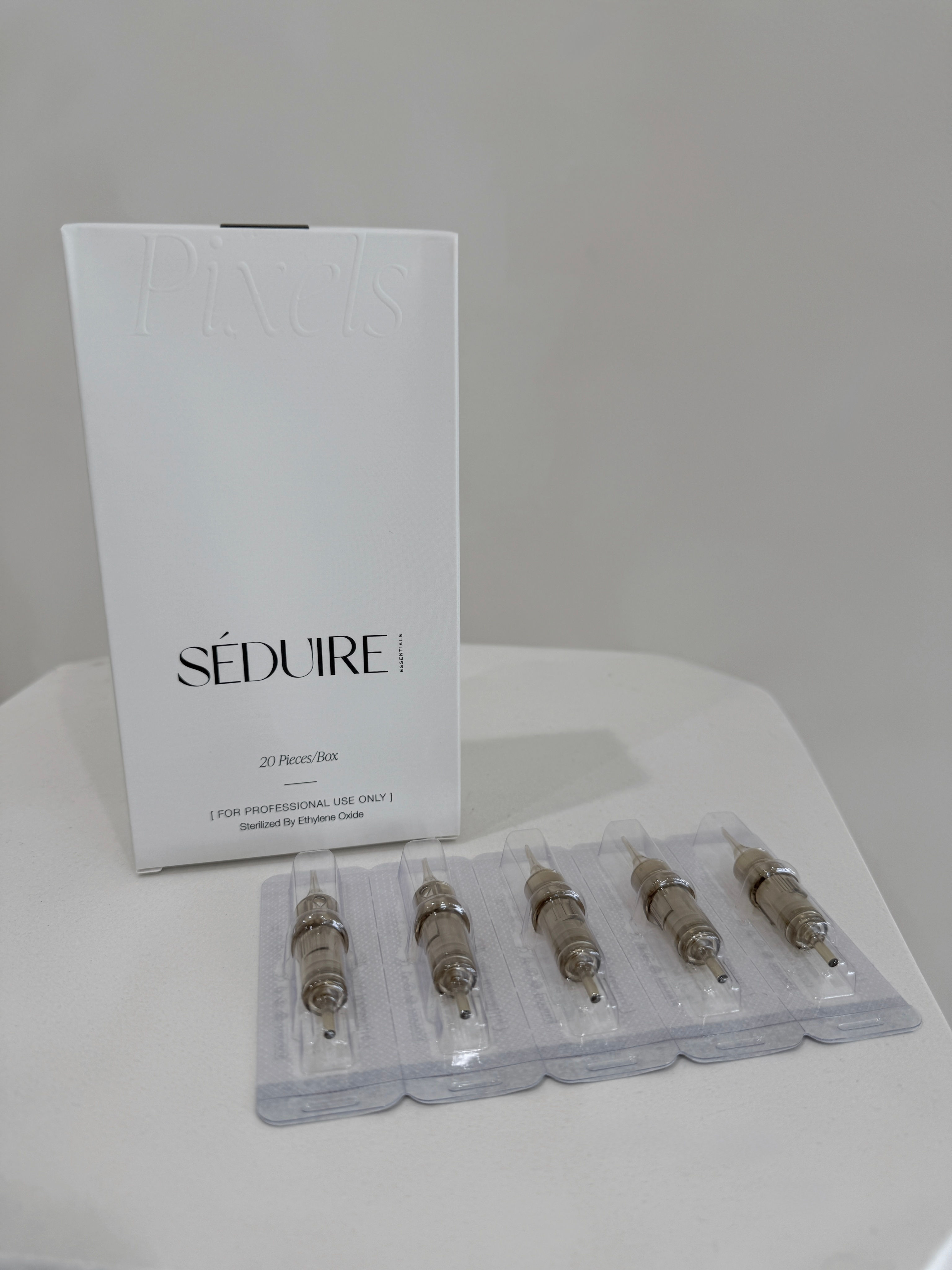 Séduire Pixel Cartridge Needles 1 Round Liner- Box of 20