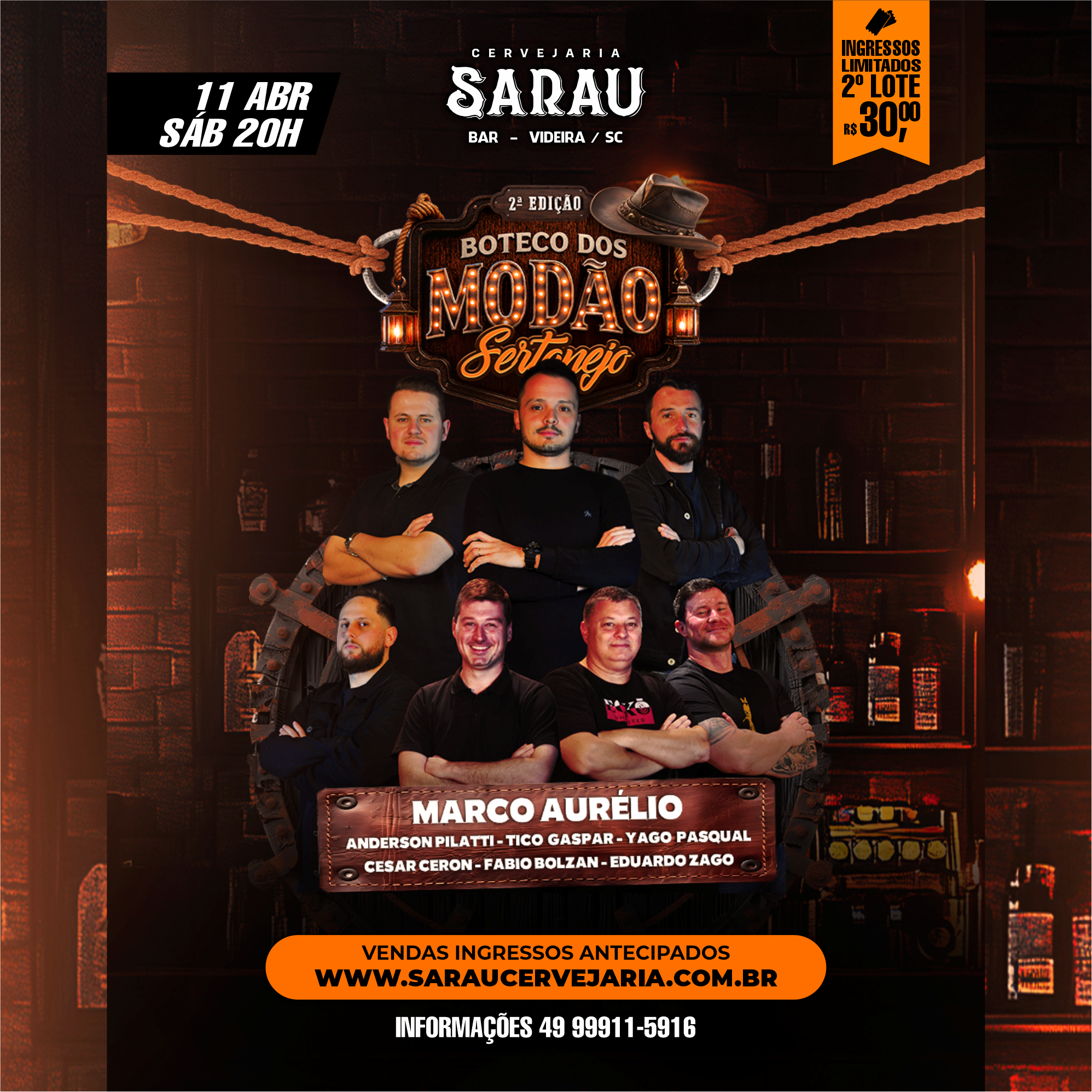 2º BOTECO DOS MODÃO - 11/04