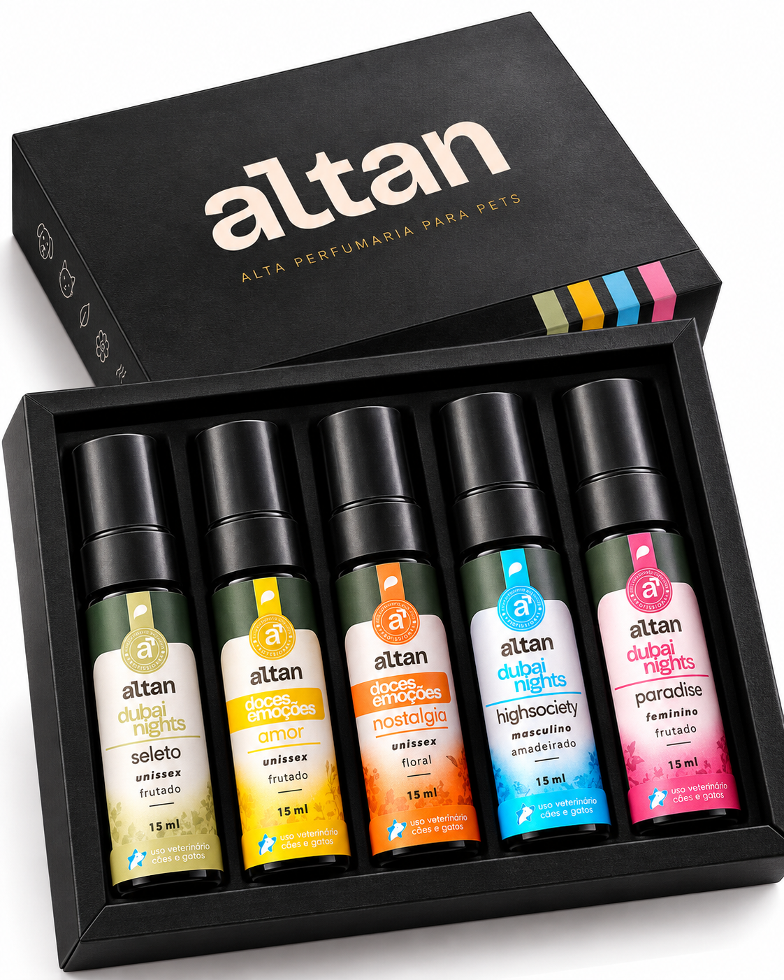 KIT ALTAN PERFUMARIA - 05 UNIDADES