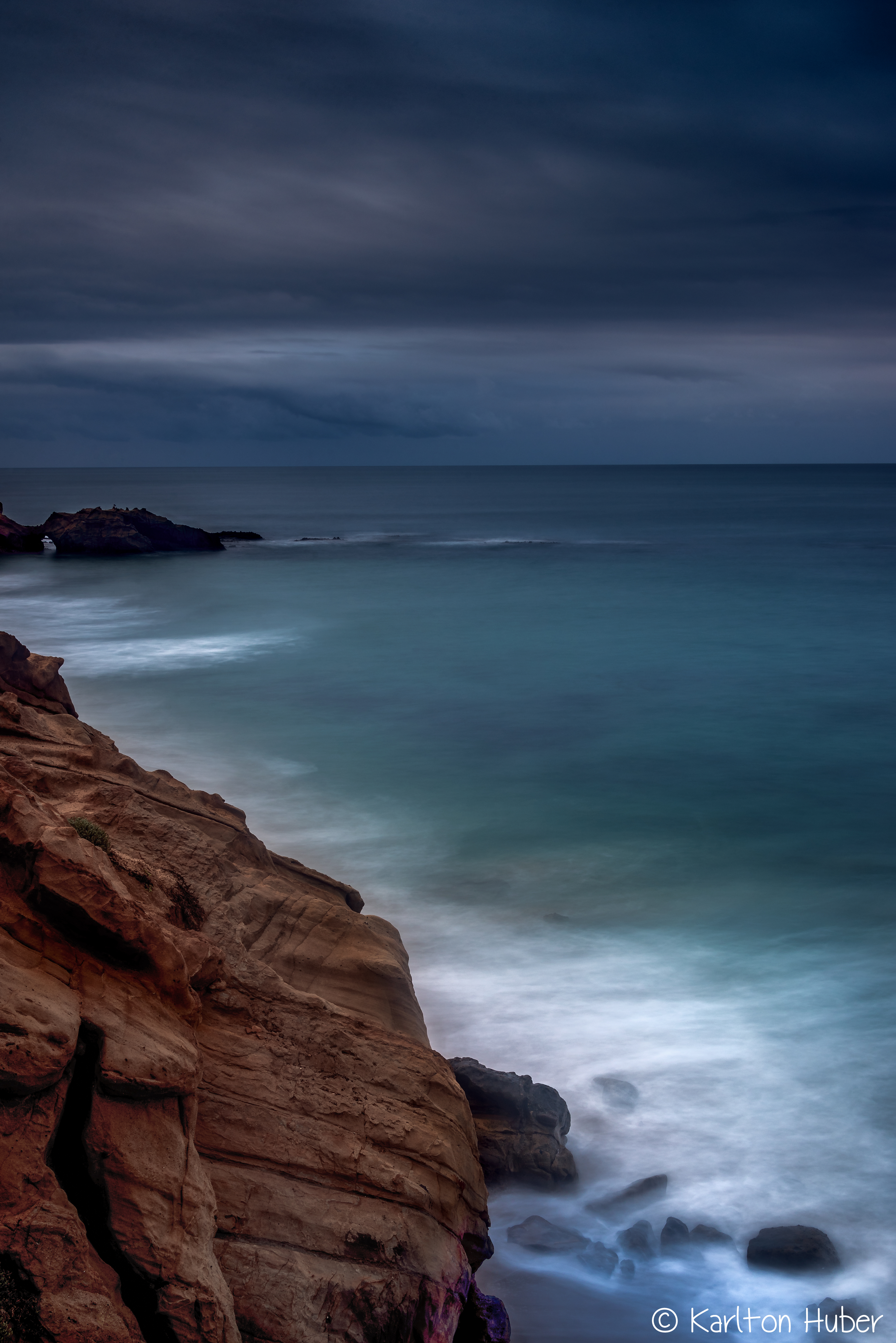 Laguna Beach - Above The Beach, Stormy Day