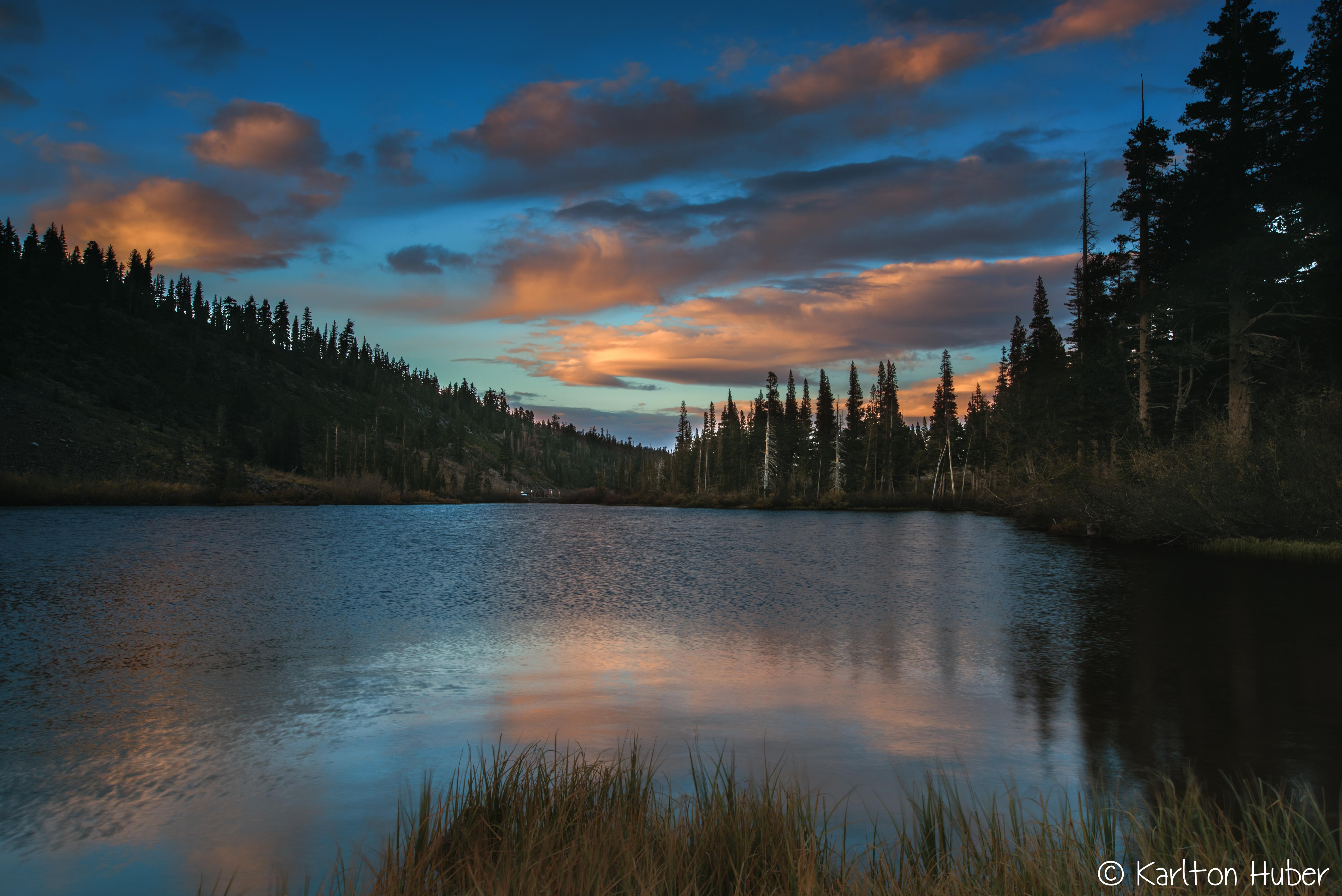 Fall Colors - Twin Lakes, Autumn Sunset
