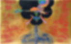 Woman with Goldfish hairpin