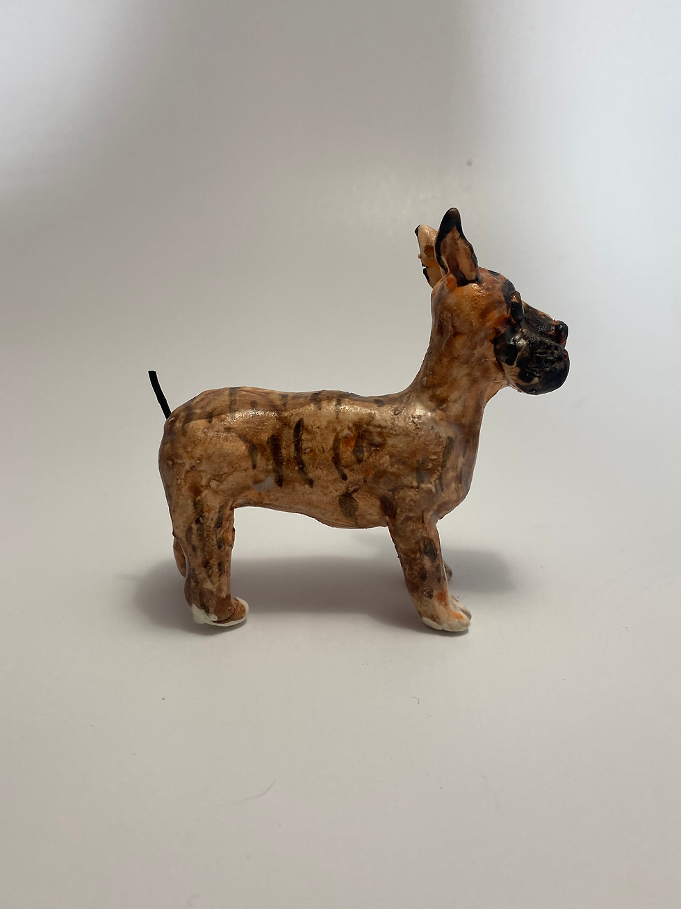 Thumbnail: Large Brown Dog Figurine