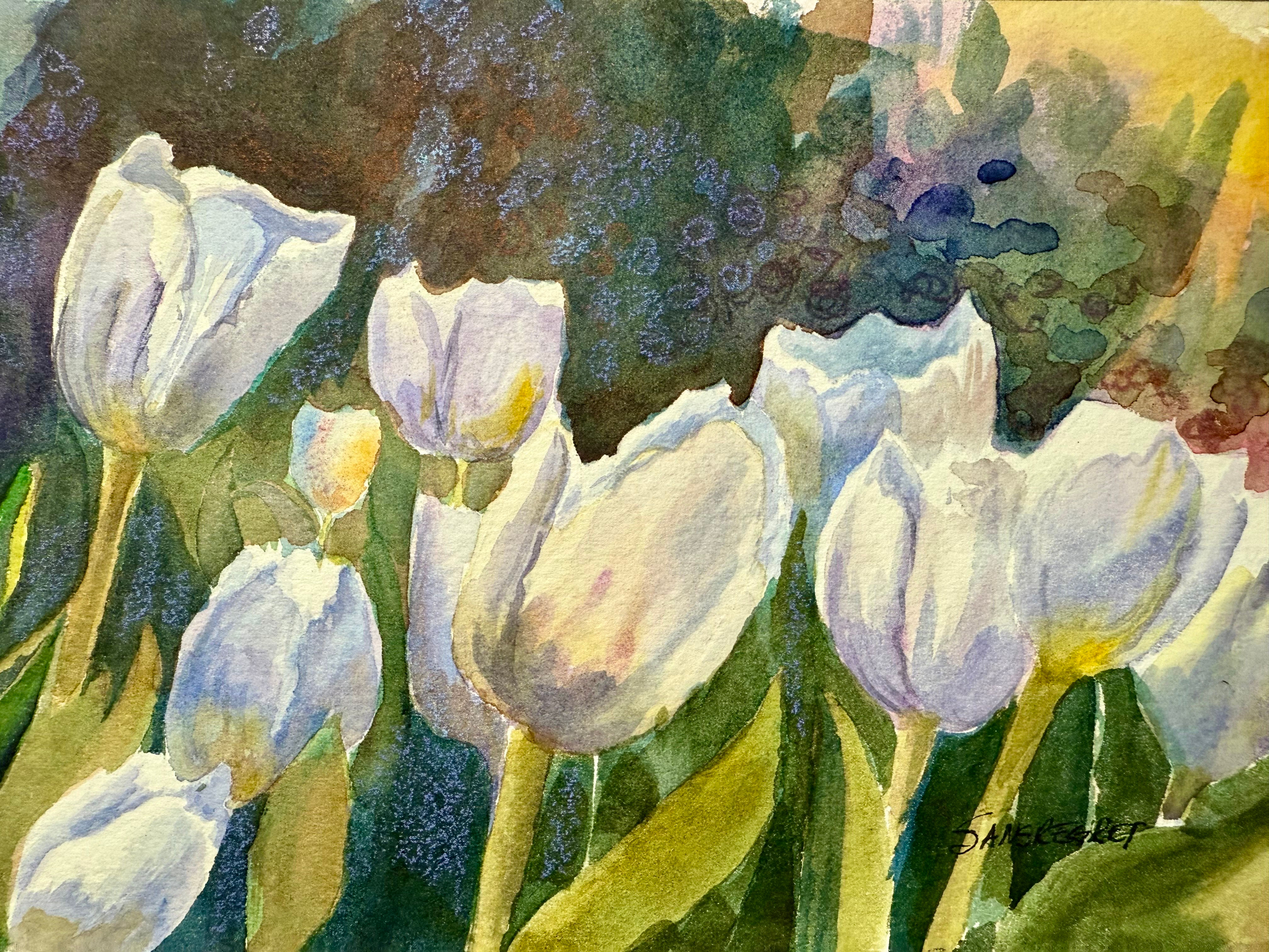 White Tulips