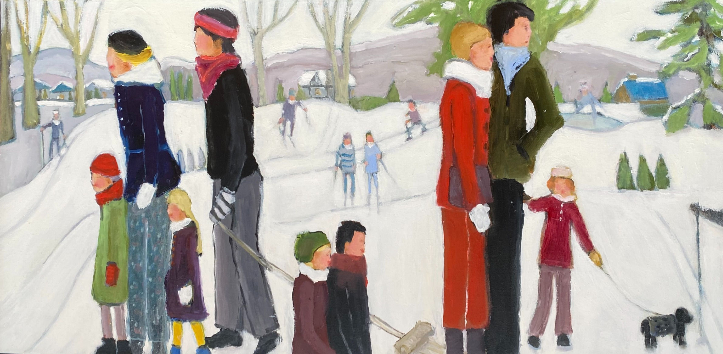 Journée d'Hiver avec les Enfants