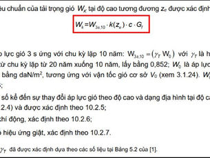 Một số lưu ý khi tính toán tải trọng Gió theo TCVN 2737-2023 cho công trình Nhà Ở