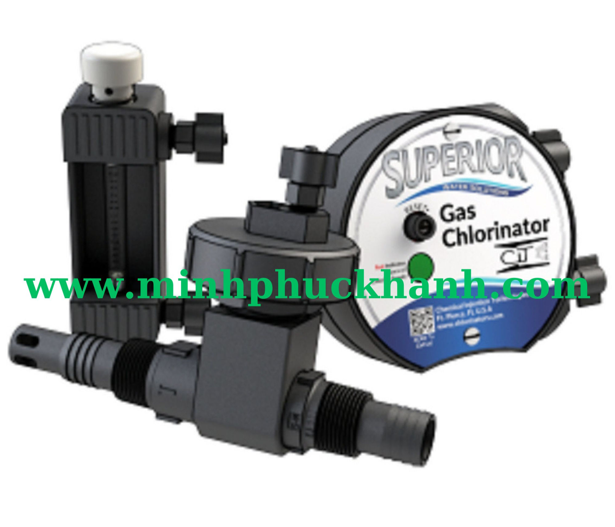 Máy châm clo công xuất 2kg/h