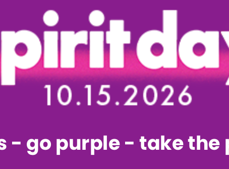 Spirit Day (Wear Purple) October 15th