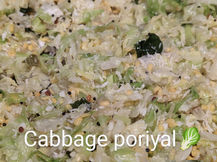Cabbage Poriyal