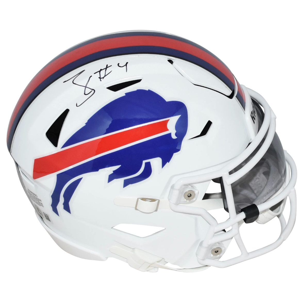 JAMES COOK AUTOGRAPHED BUFFALO BILLS SPEEDFLEX MIDI HELMET BECKETT