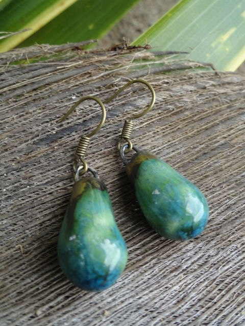 ceramic earrings