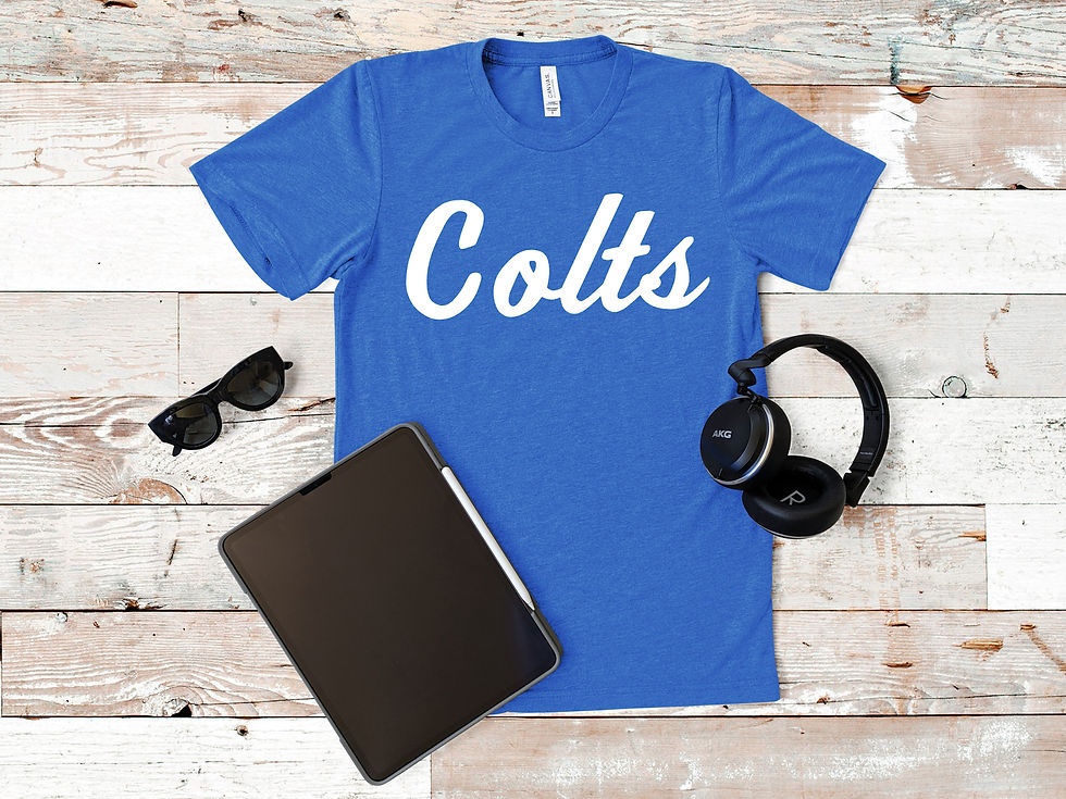 Thumbnail: colts script tee
