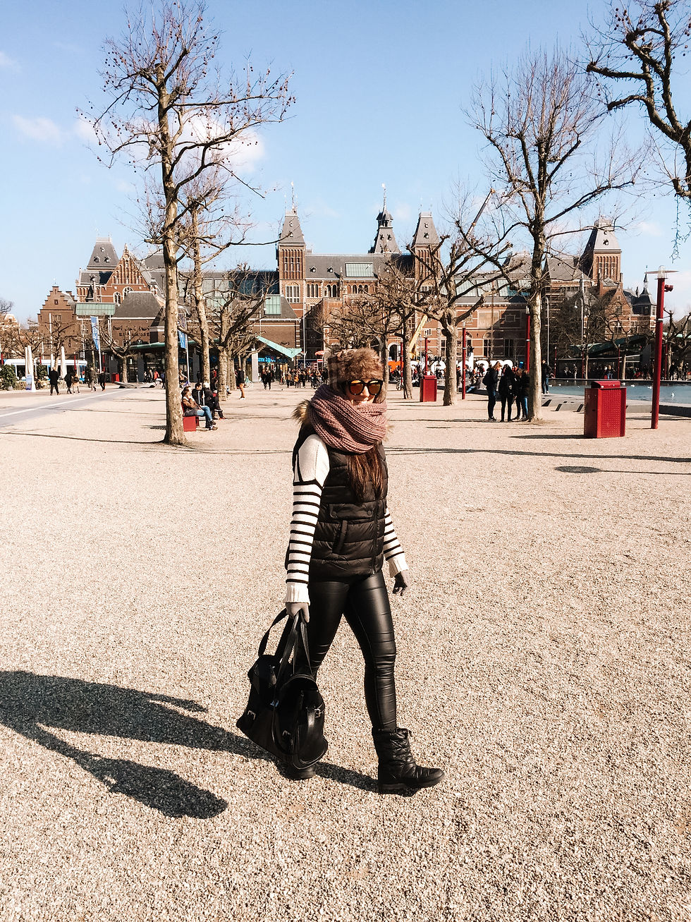 Onde eu queria estar: em Amsterdam