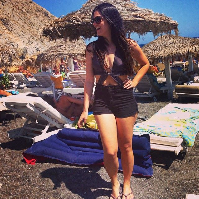 Praia de Perissa o que fazer em Santorini