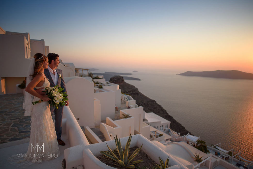 Casamento em Santorini - Duda e Gabriel