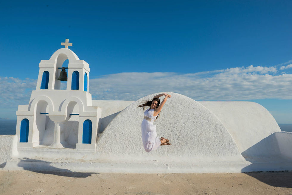 fotógrafo Casamento em Santorini