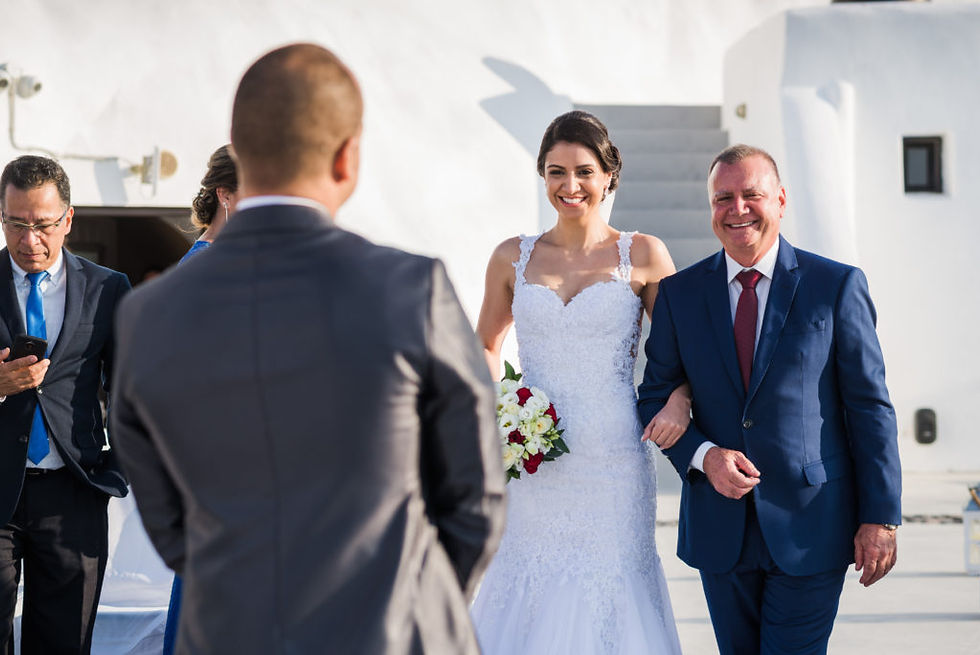 Casamento em Santorini