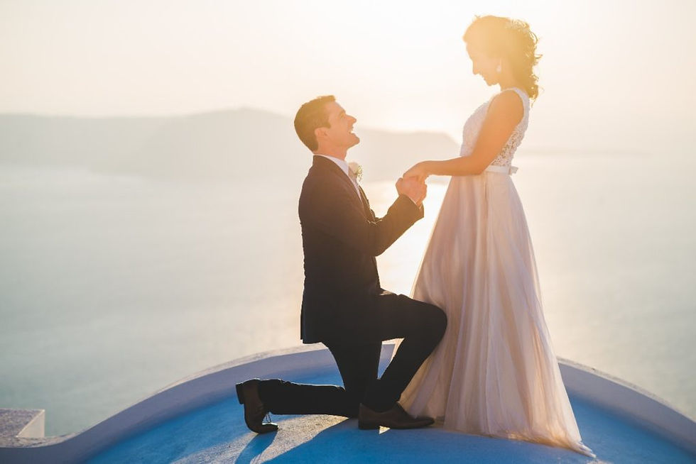Casamento em Santorini