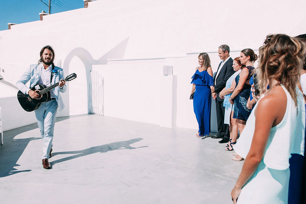 Casamento em Santorini do nosso querido casal Amanda e Vitor