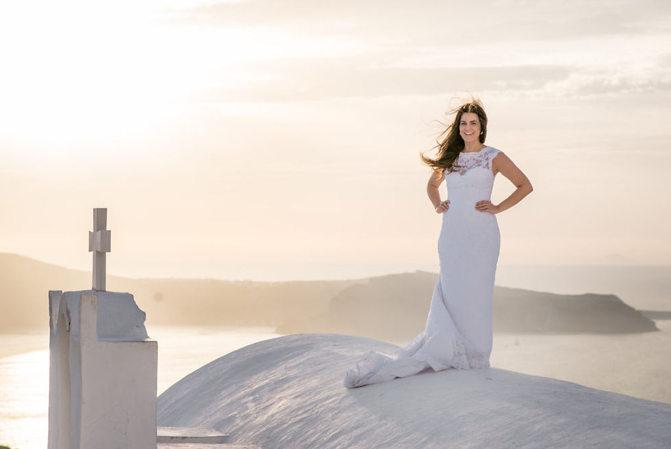 Casamento em Santorini fotos