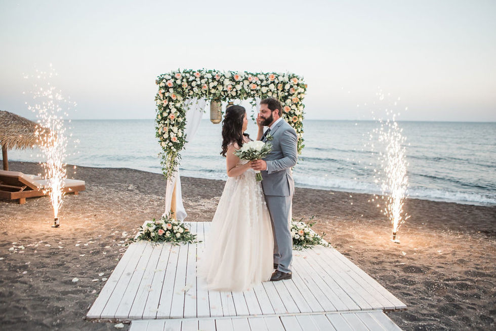 Casamento em Santorini