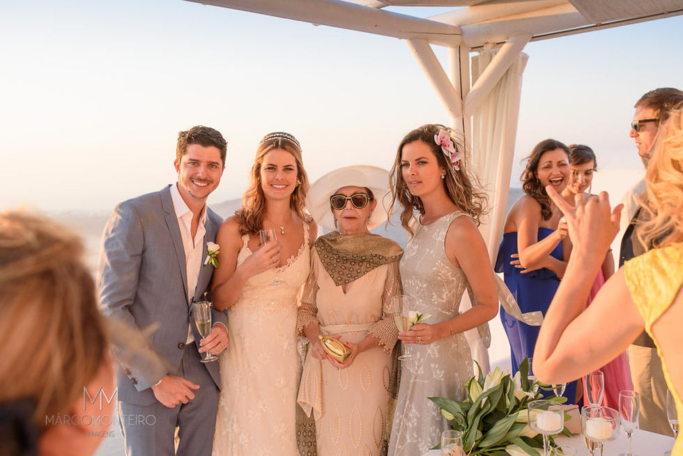 Casamento em Santorini