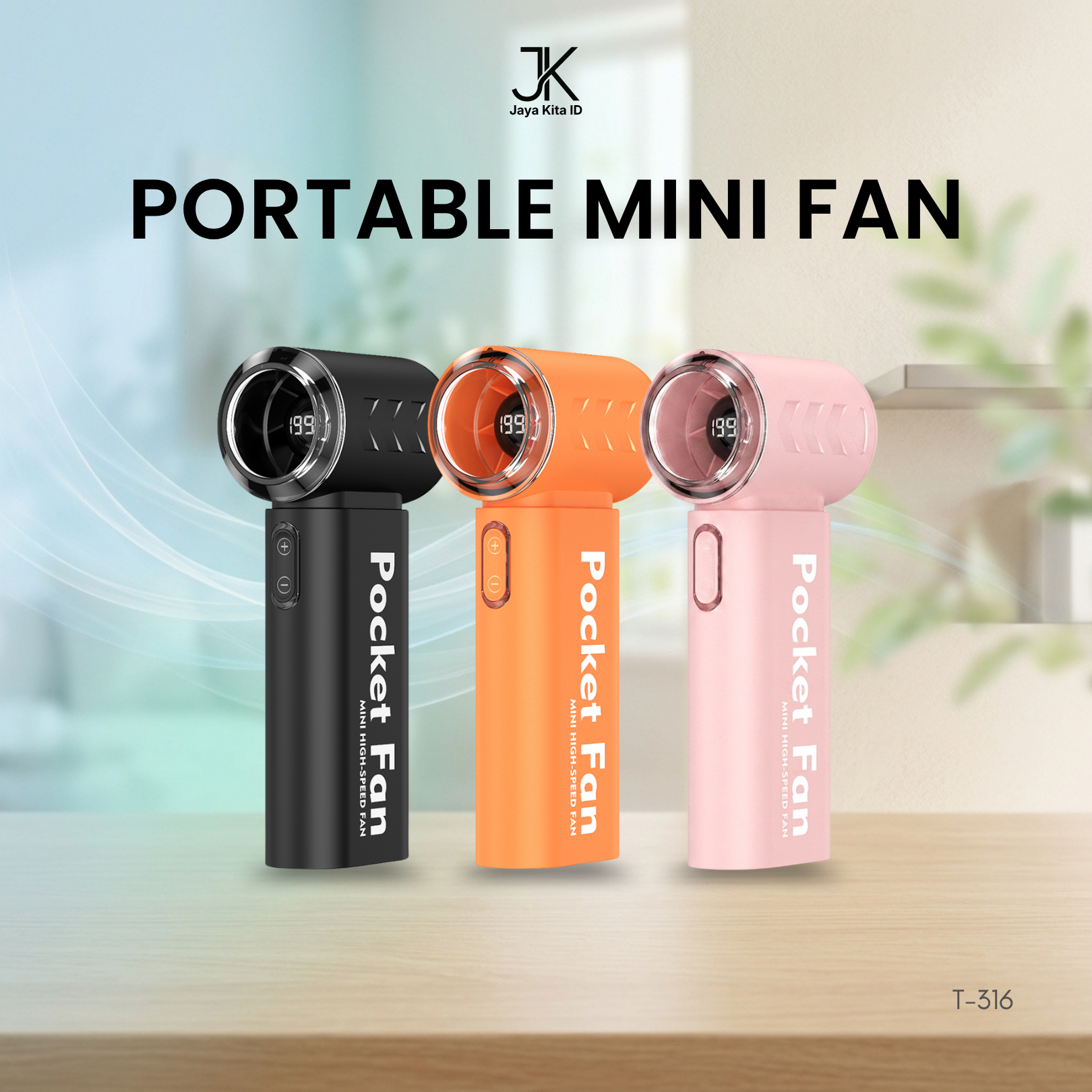 HANDHELD PORTABLE MINI FAN - T316