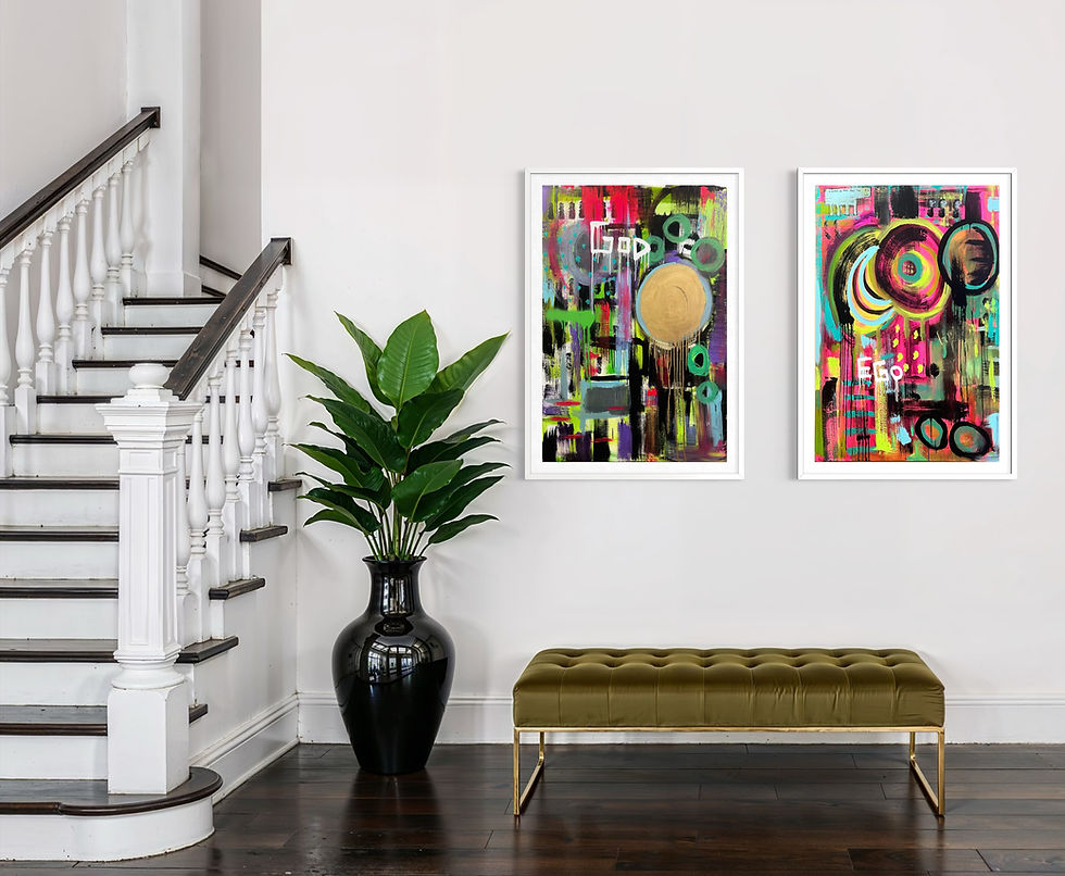 Thumbnail: Step I+Step II limited edition diptych prints