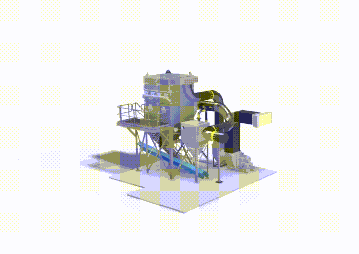 Example Dust Extraction System