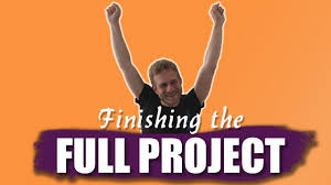 Why is it so hard to finish a project?
