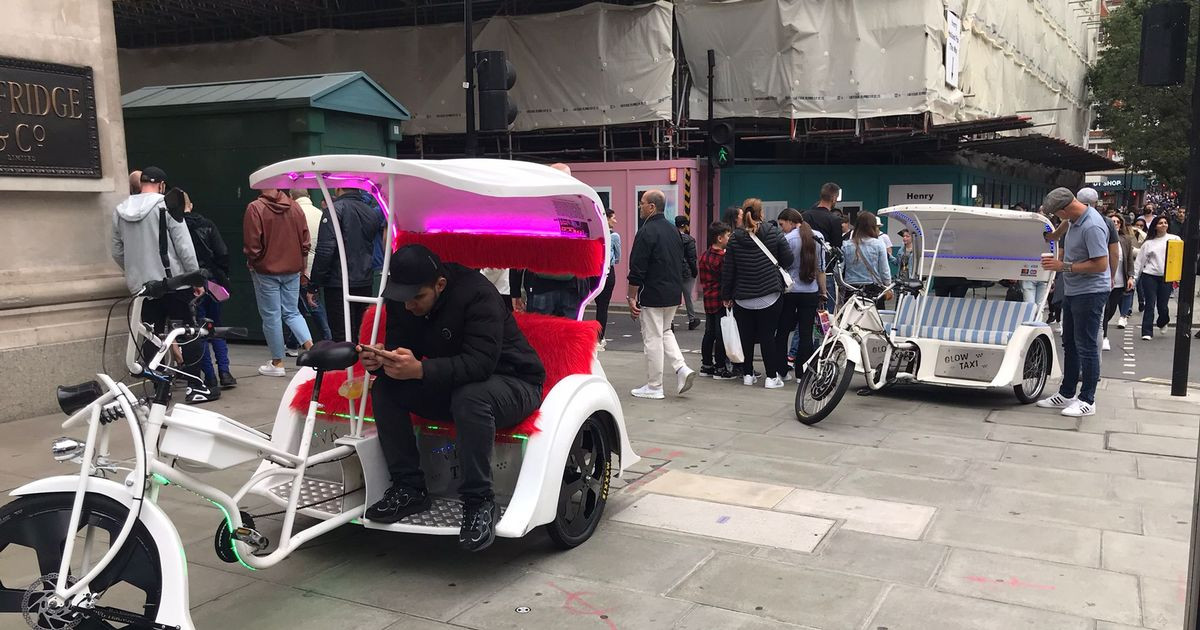 Pedecab service one hour