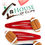 Thumbnail: American Football Hair Clips x2 - American Football Barrettes - USA Football Sna
