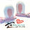 Thumbnail: Fuzzy Bunny Ear Hair Clips x2 - Fun Animal Alligator Clips - Rabbi Ears Non-Slip