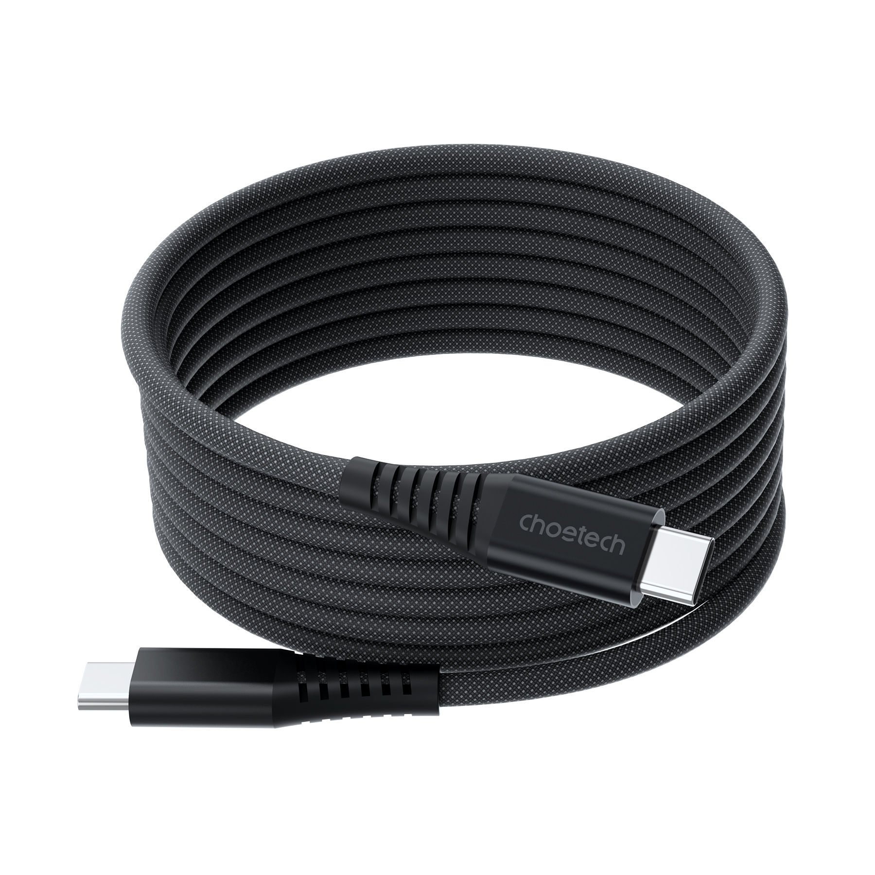 Choetech USB-C to USB-C Magnetic cable, PD 100W 1.2m (black)
