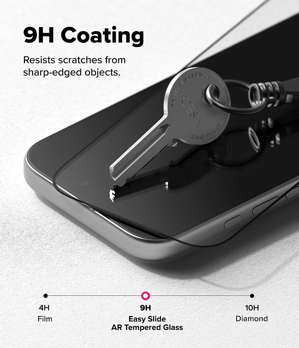 Thumbnail: iPhone 17 Pro - Easy Slide Tempered Anti-Reflective Glass (2x)