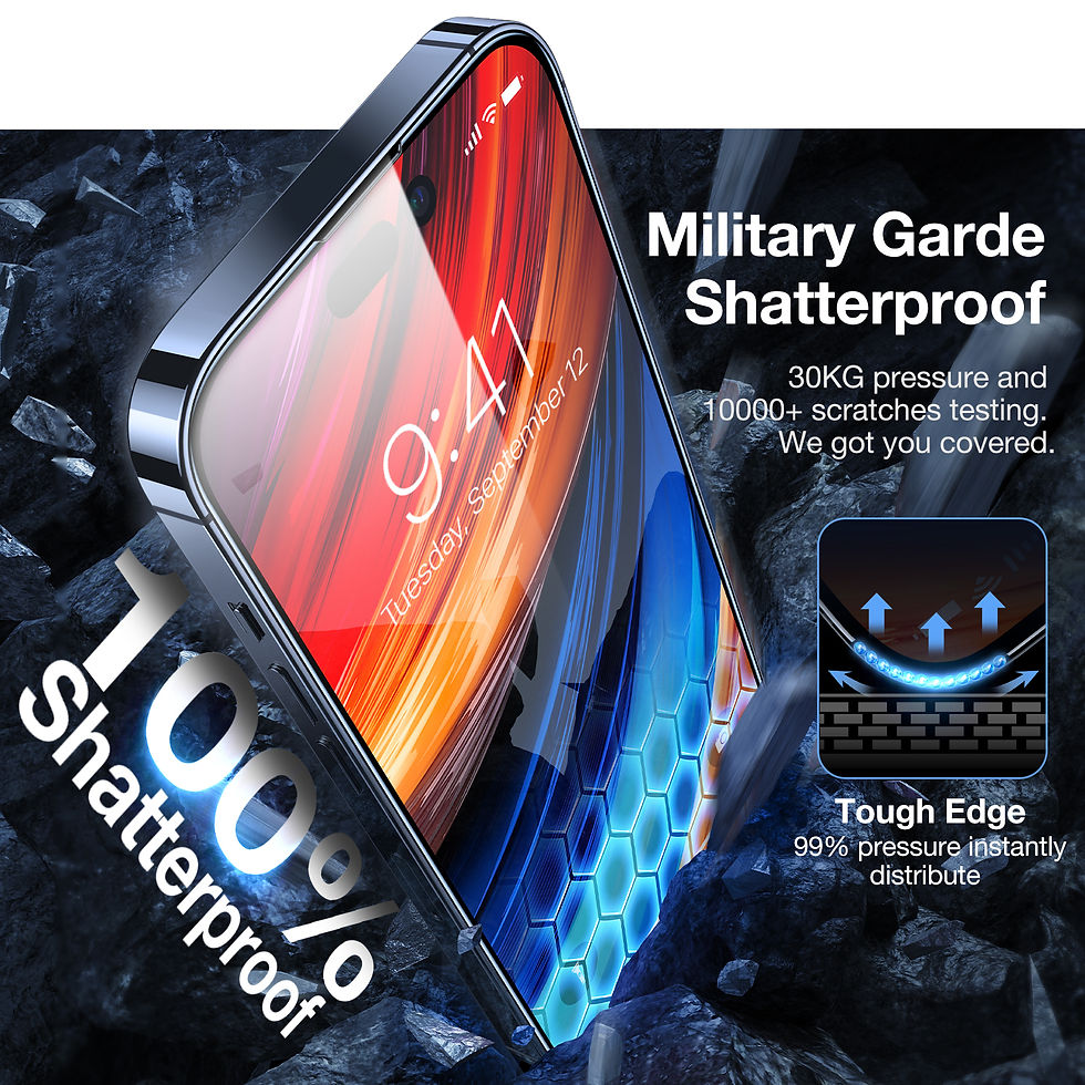 Thumbnail: iPhone 14/13 series - Tempered Glass Screen Protector