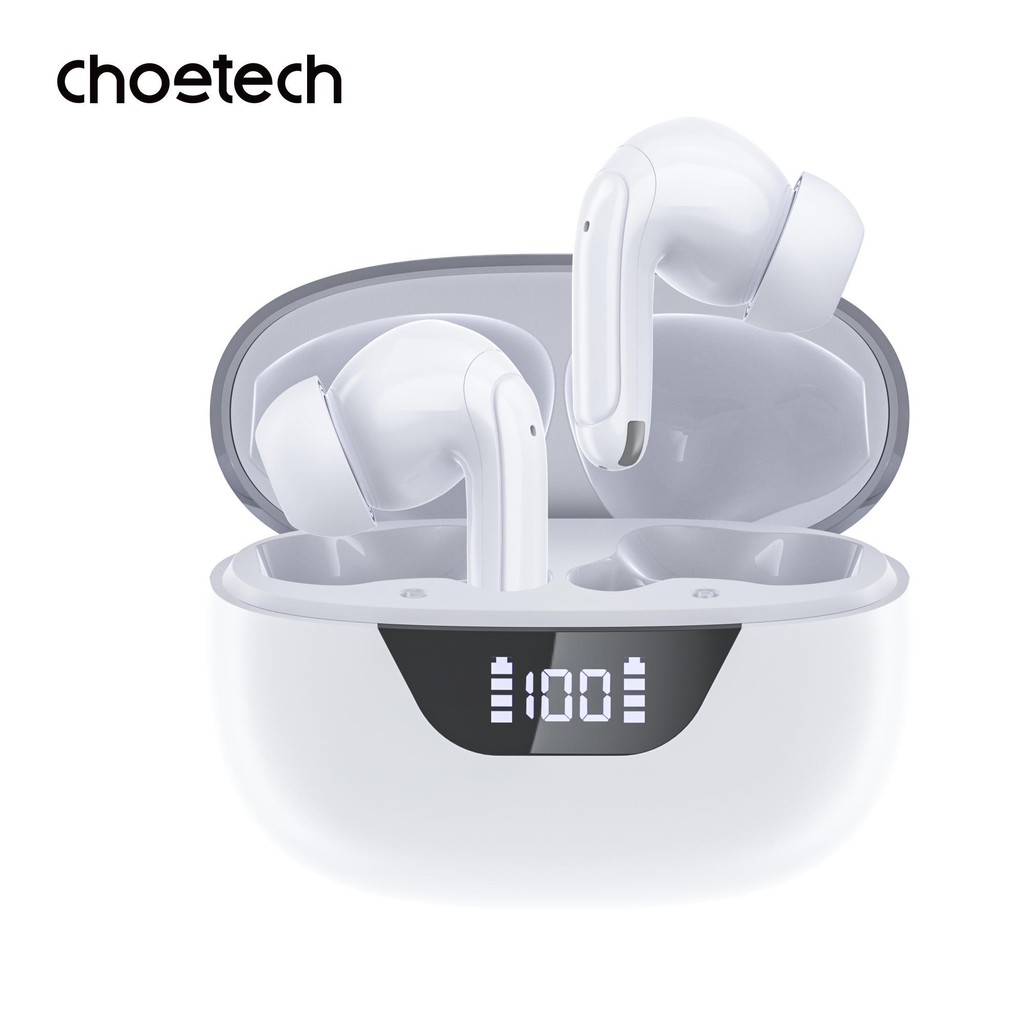 Choetech BH-T60 True Wireless Earbuds (White)