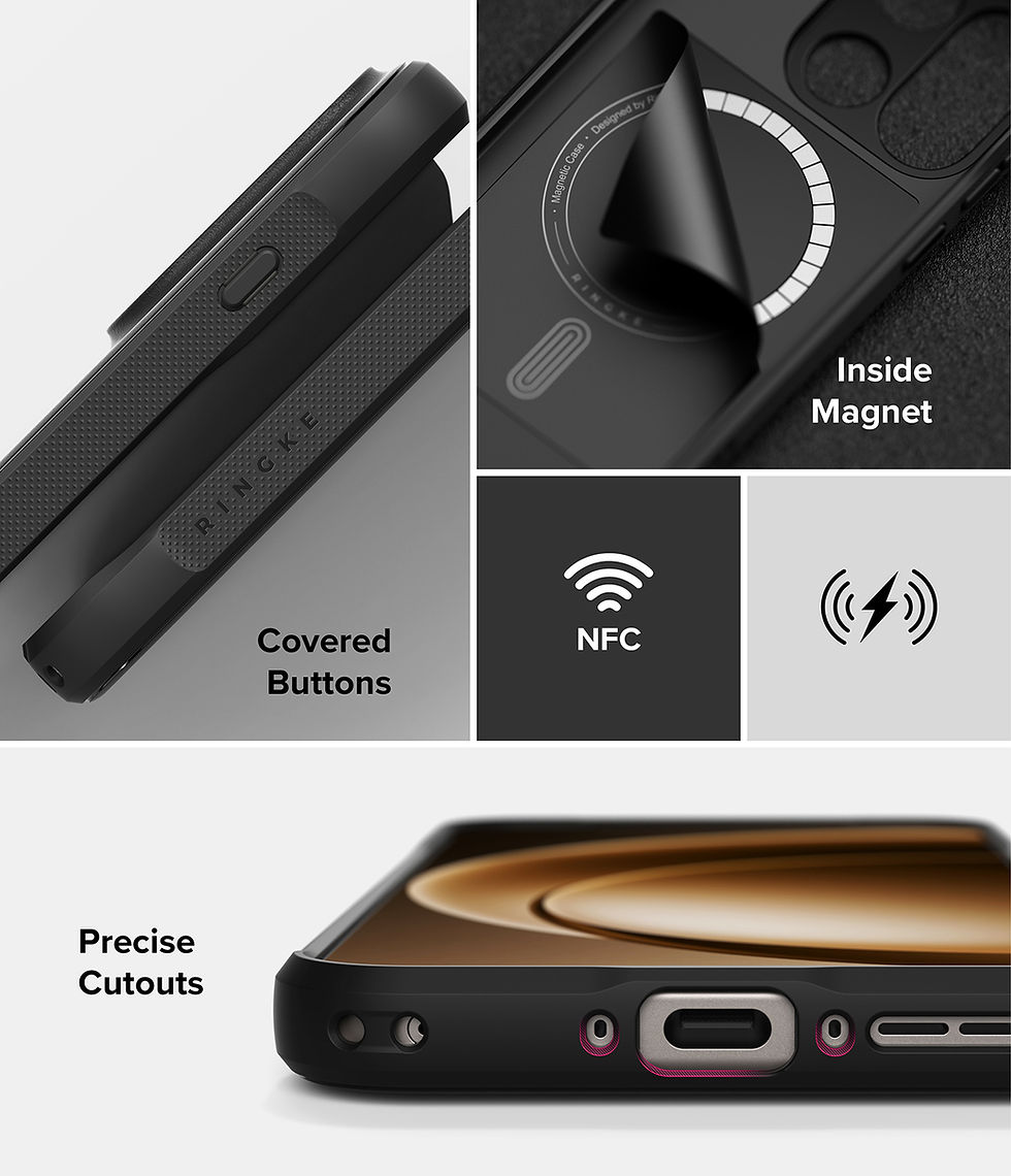 Thumbnail: OnePlus 15 Case | Onyx Magnetic (Black)