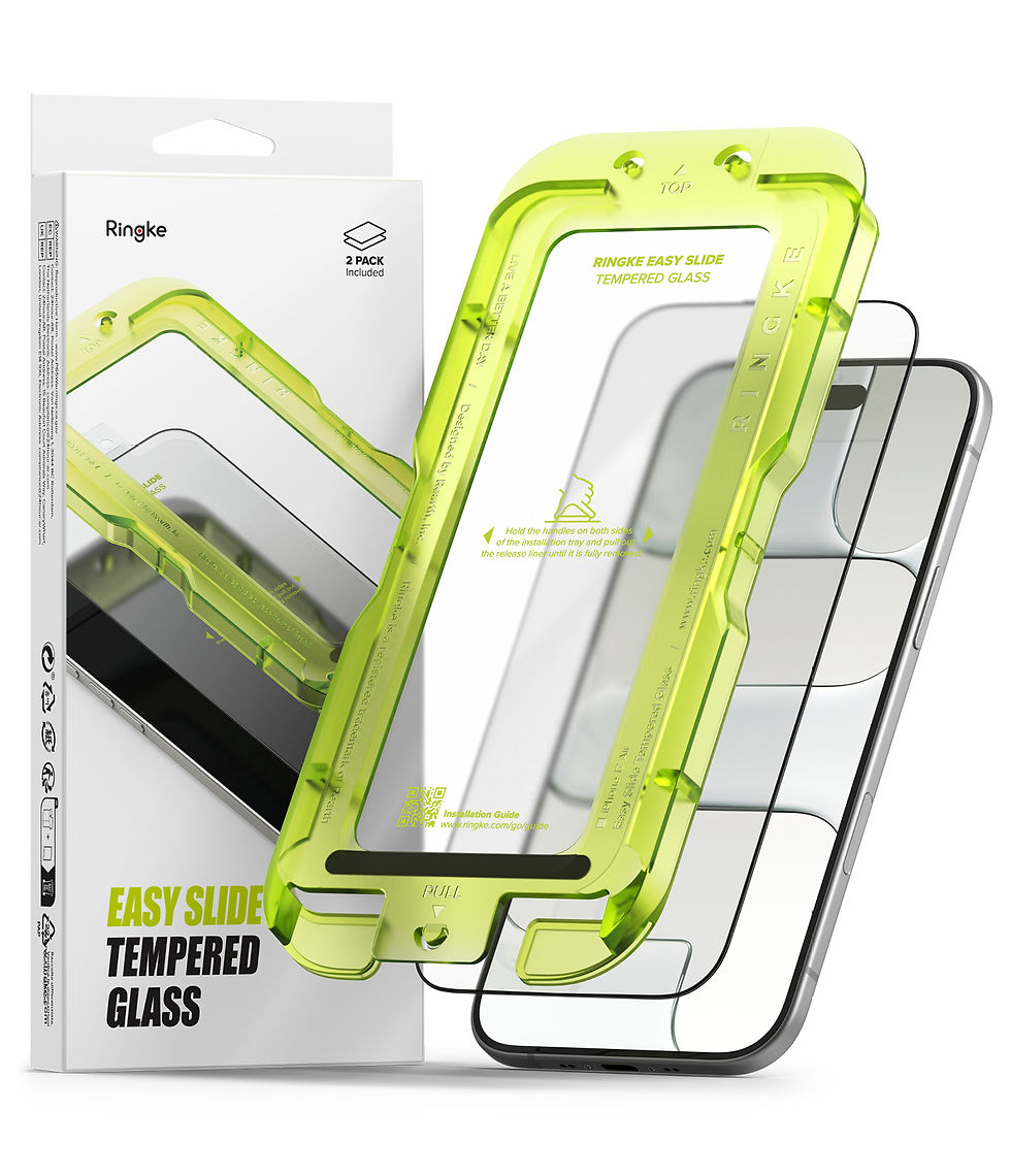 iPhone Air - Ringke Easy Slide Tempered Glass (2x)