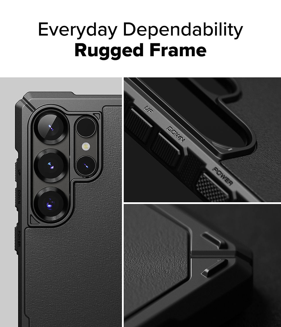 Thumbnail: Galaxy S25 Ultra Case | Rugged Gear - Black