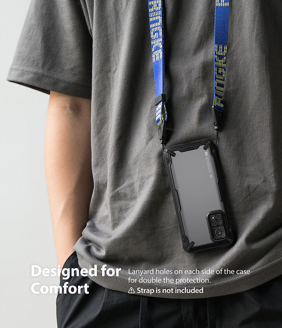 Thumbnail: Xiaomi Mi 10T - Ringke Fusion X (Camo Black)
