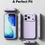 Thumbnail: iPhone 17 Pro Case - Ringke Silicone Magnetic (Light Purple)