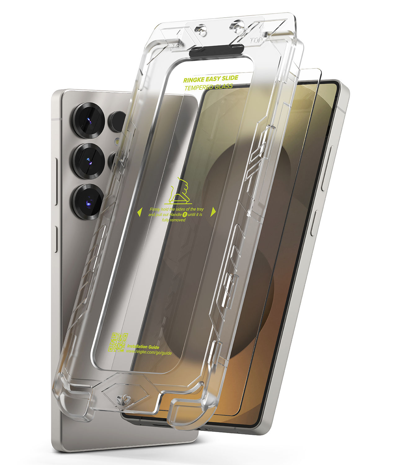 Galaxy S25 Ultra Screen Protector | Easy Slide Tempered Glass (2pack)