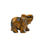 Thumbnail: Hand Carved Natural Green Aventurine Jade Elephant Statue - Good Luck Ornament 