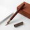 Thumbnail: Luxury Retro Wood Bronze Fountain Pen Office Business Writing Art Calligraphy I